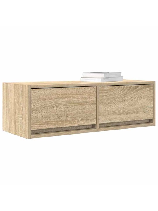 SEINA TELERIKAPID, 2 TK, SONOMA TAMM, 80X31X25,5 CM, TEHISPUIT