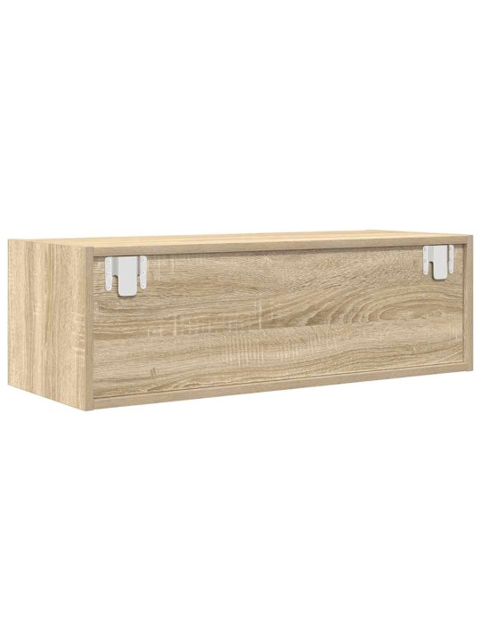 SEINA TELERIKAPID, 2 TK, SONOMA TAMM, 80X31X25,5 CM, TEHISPUIT