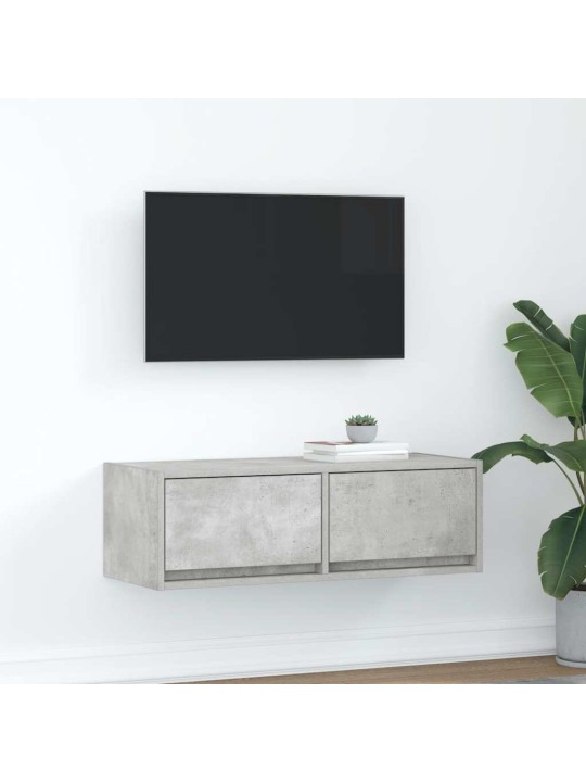 TELERIKAPP, BETOONHALL, 80X31X25,5 CM, TEHISPUIT
