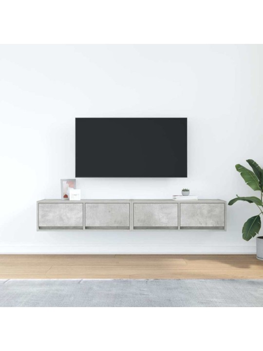 SEINA TELERIKAPID, 2 TK, BETOONHALL, 80X31X25,5 CM, TEHISPUIT
