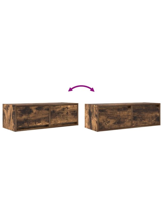 TELERIKAPID 2 TK, SUITSUTATUD TAMM, 80X31X25,5 CM, TEHISPUIT