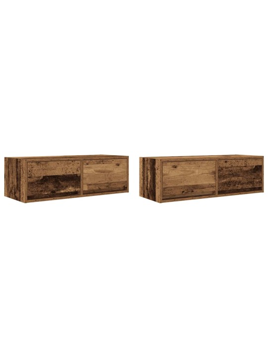 TELERIKAPID 2 TK, VANA PUIT, 80X31X25,5 CM, TEHISPUIT