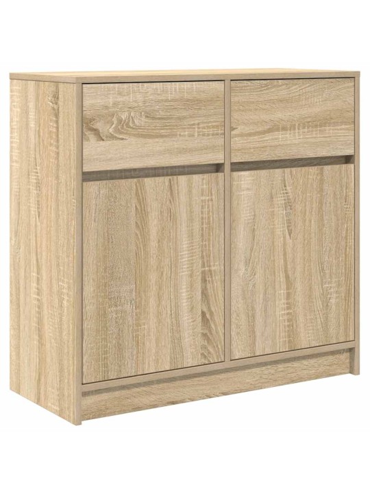 PUHVETKAPP SAHTLIGA, SONOMA TAMM, 80X34X76 CM, TEHISPUIT