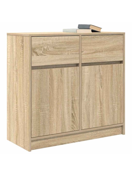 PUHVETKAPP SAHTLIGA, SONOMA TAMM, 80X34X76 CM, TEHISPUIT