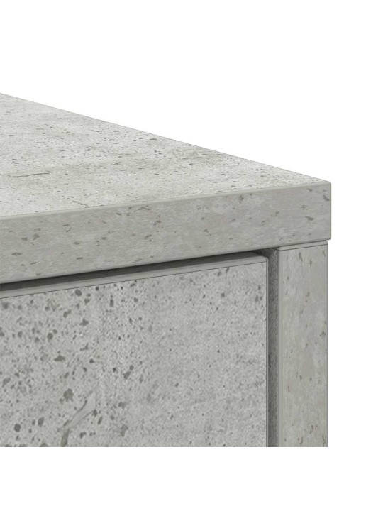 PUHVETKAPP SAHTLIGA, BETOONHALL, 80X34X76 CM, TEHISPUIT