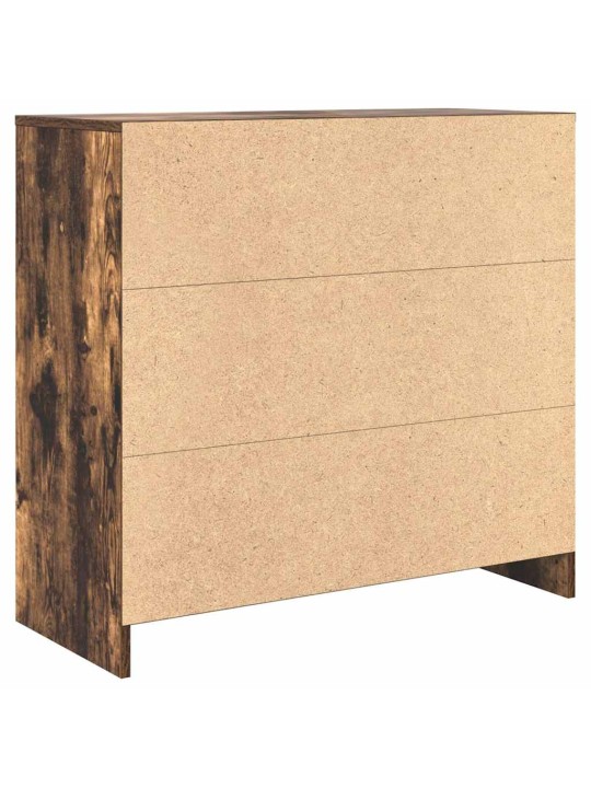 PUHVETKAPP SAHTLIGA, SUITSUTATUD TAMM, 80X34X76 CM, TEHISPUIT