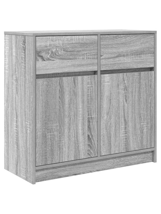 PUHVETKAPP SAHTLIGA, HALL SONOMA TAMM, 80X34X76 CM, TEHISPUIT
