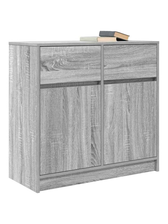 PUHVETKAPP SAHTLIGA, HALL SONOMA TAMM, 80X34X76 CM, TEHISPUIT