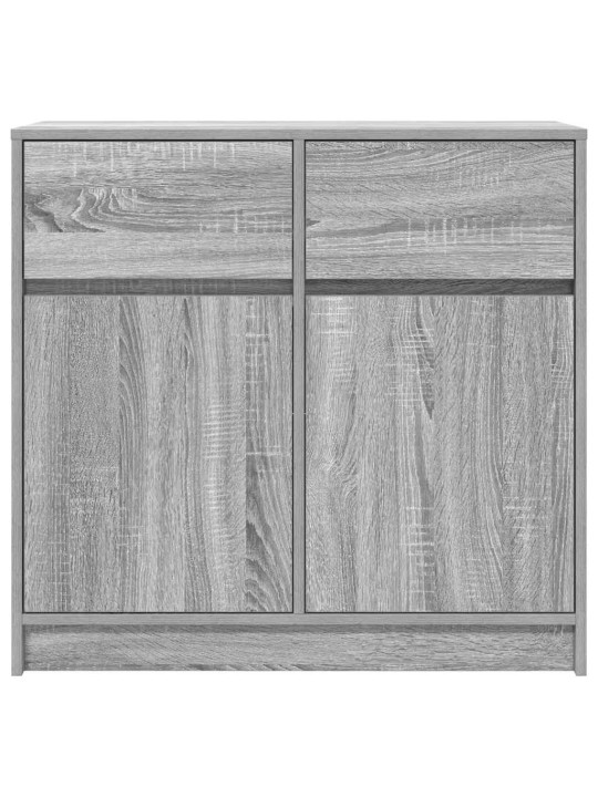 PUHVETKAPP SAHTLIGA, HALL SONOMA TAMM, 80X34X76 CM, TEHISPUIT
