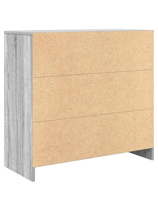 PUHVETKAPP SAHTLIGA, HALL SONOMA TAMM, 80X34X76 CM, TEHISPUIT