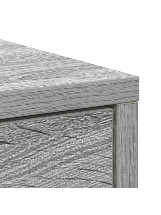 PUHVETKAPP SAHTLIGA, HALL SONOMA TAMM, 80X34X76 CM, TEHISPUIT