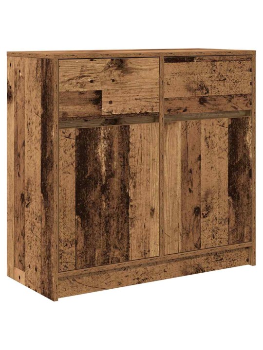 PUHVETKAPP SAHTLIGA, VANA PUIT, 80X34X76 CM, TEHISPUIT