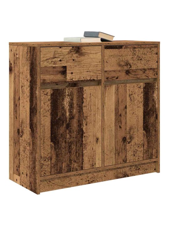 PUHVETKAPP SAHTLIGA, VANA PUIT, 80X34X76 CM, TEHISPUIT