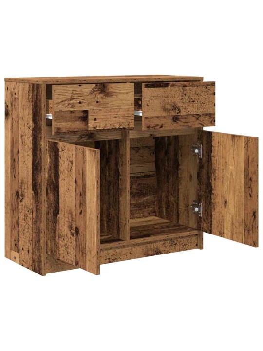 PUHVETKAPP SAHTLIGA, VANA PUIT, 80X34X76 CM, TEHISPUIT