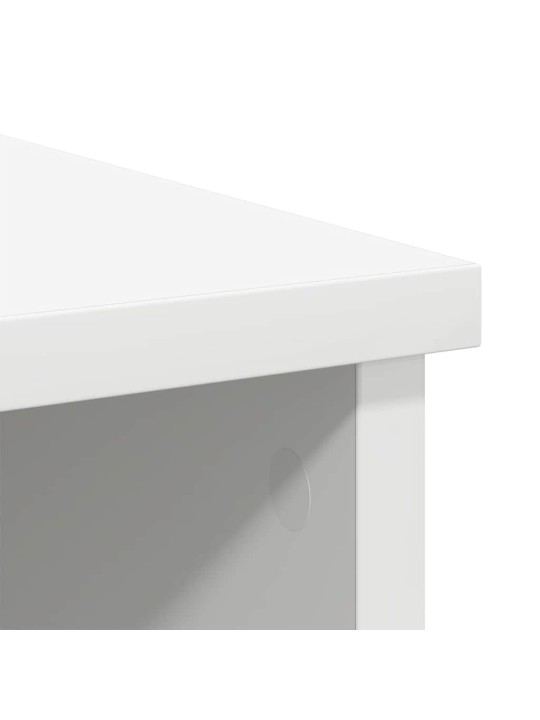 PUHVETKAPP SAHTLIGA, VALGE, 101X35X76 CM, TEHISPUIT