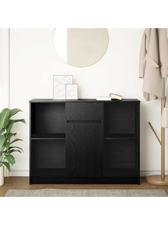 PUHVETKAPP SAHTLIGA, MUST TAMM, 101X35X76 CM, TEHISPUIT
