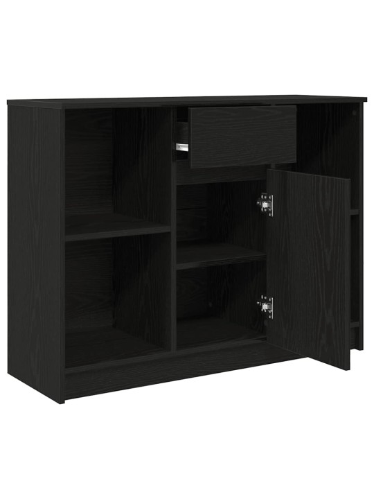PUHVETKAPP SAHTLIGA, MUST TAMM, 101X35X76 CM, TEHISPUIT