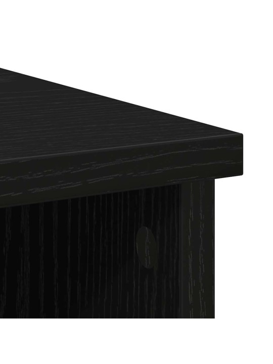 PUHVETKAPP SAHTLIGA, MUST TAMM, 101X35X76 CM, TEHISPUIT