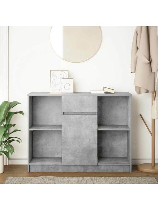PUHVETKAPP SAHTLIGA, BETOONHALL, 101X35X76 CM, TEHISPUIT