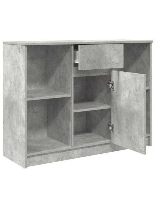 PUHVETKAPP SAHTLIGA, BETOONHALL, 101X35X76 CM, TEHISPUIT