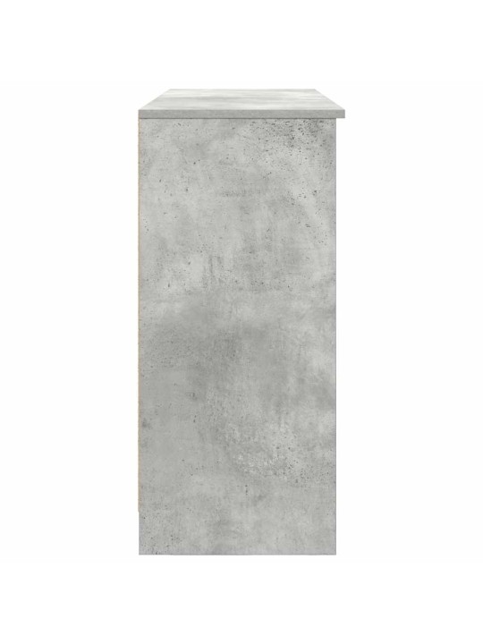 PUHVETKAPP SAHTLIGA, BETOONHALL, 101X35X76 CM, TEHISPUIT