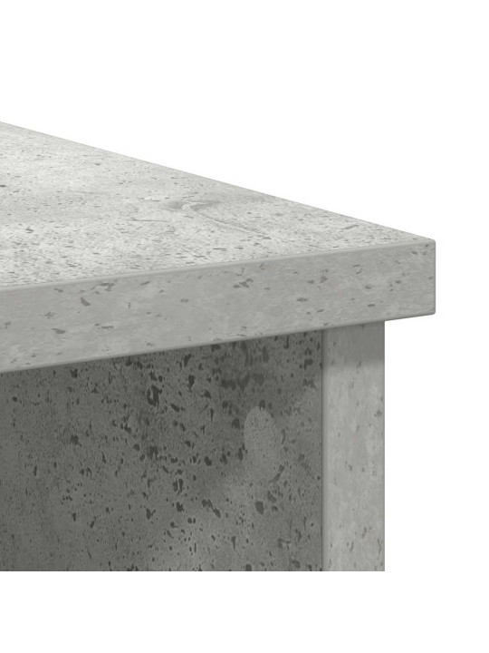 PUHVETKAPP SAHTLIGA, BETOONHALL, 101X35X76 CM, TEHISPUIT