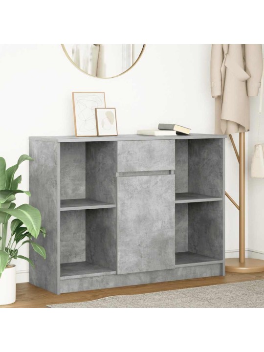 PUHVETKAPP SAHTLIGA, BETOONHALL, 101X35X76 CM, TEHISPUIT