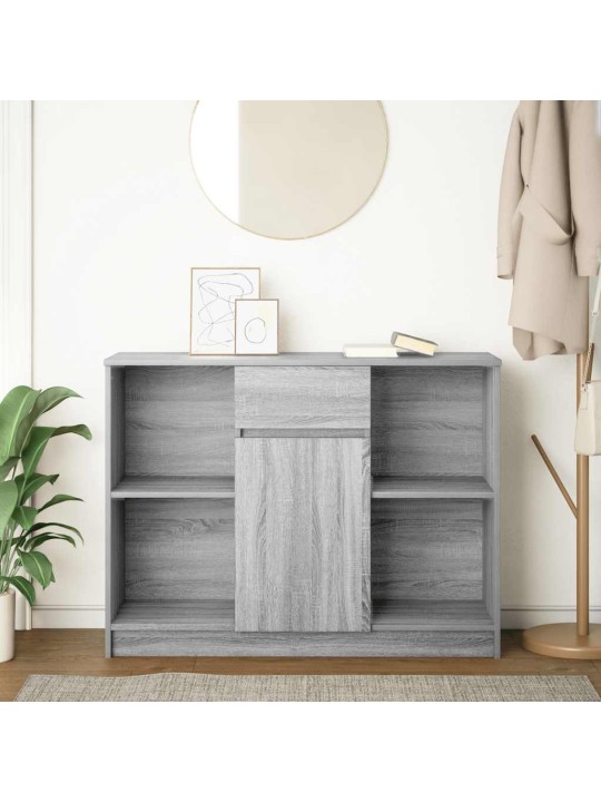 PUHVETKAPP SAHTLIGA, HALL SONOMA TAMM, 101X35X76 CM, TEHISPUIT