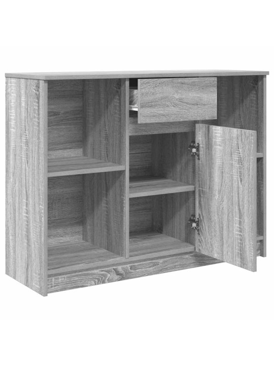 PUHVETKAPP SAHTLIGA, HALL SONOMA TAMM, 101X35X76 CM, TEHISPUIT