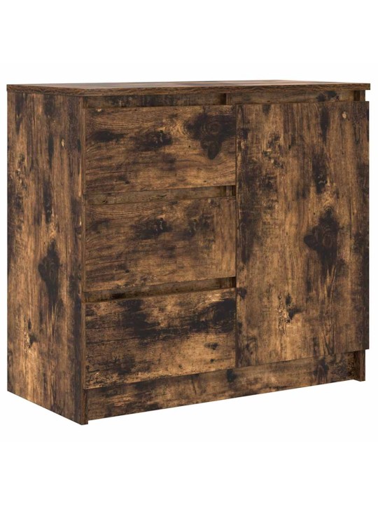 PUHVETKAPP SAHTLIGA, SUITSUTATUD TAMM, 71X35X65 CM, TEHISPUIT