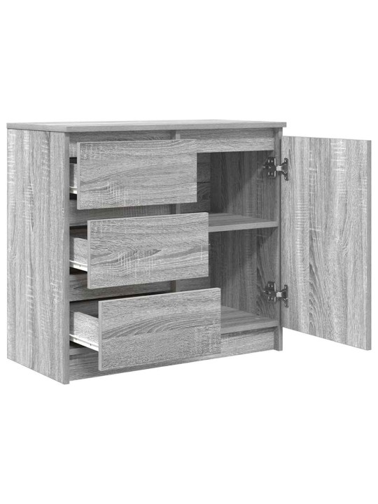 PUHVETKAPP SAHTLIGA, HALL SONOMA TAMM, 71X35X65 CM, TEHISPUIT