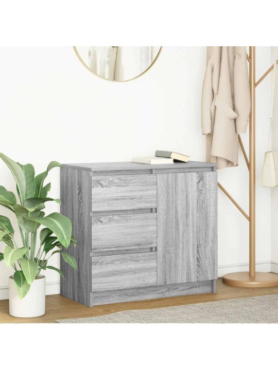PUHVETKAPP SAHTLIGA, HALL SONOMA TAMM, 71X35X65 CM, TEHISPUIT