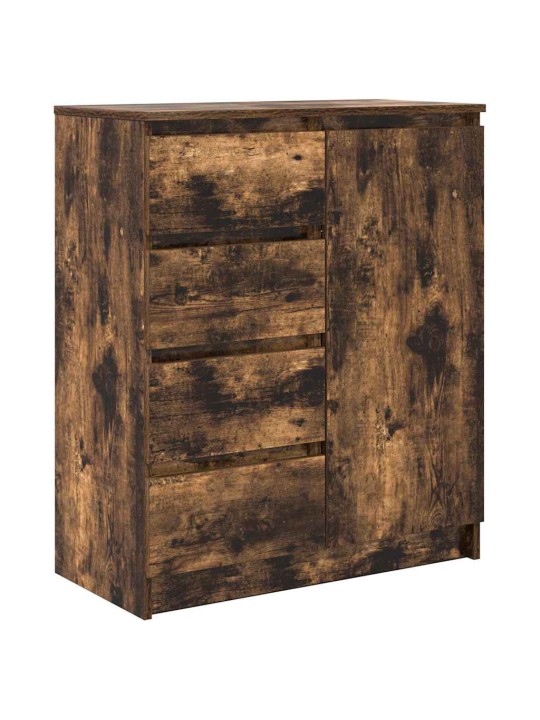 PUHVETKAPP SAHTLITEGA, SUITSUTATUD TAMM, 71X35X84 CM, TEHISPUIT