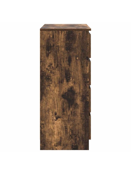 PUHVETKAPP SAHTLITEGA, SUITSUTATUD TAMM, 71X35X84 CM, TEHISPUIT