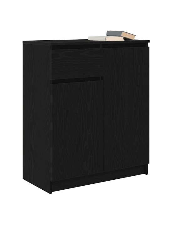PUHVETKAPP SAHTLIGA, MUST TAMM, 71X35X84 CM, TEHISPUIT