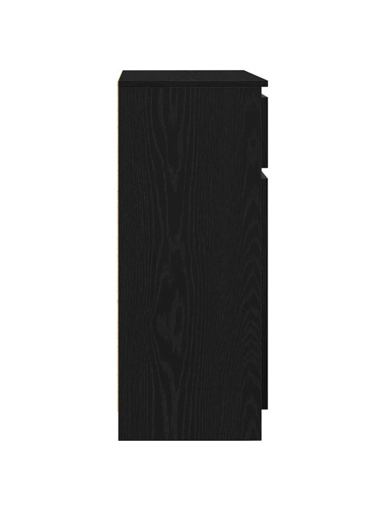 PUHVETKAPP SAHTLIGA, MUST TAMM, 71X35X84 CM, TEHISPUIT