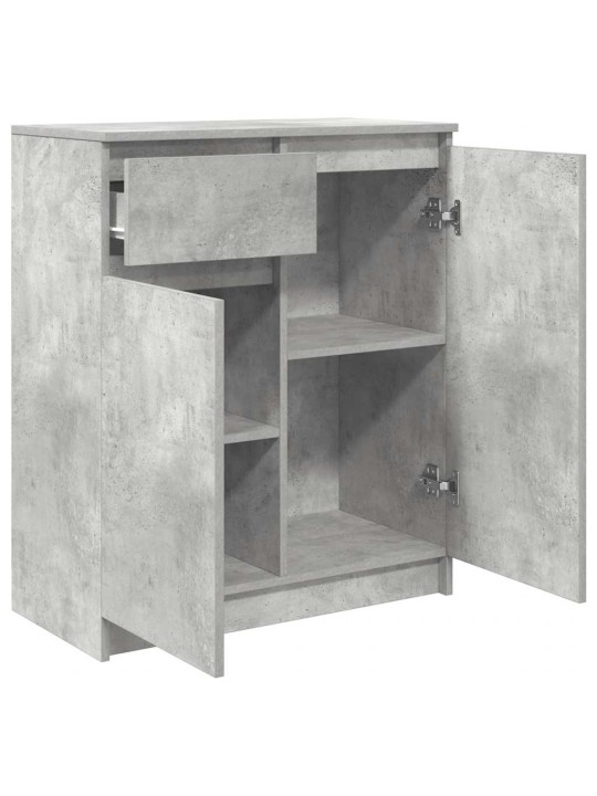 PUHVETKAPP SAHTLIGA, BETOONHALL, 71X35X84 CM, TEHISPUIT