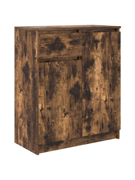 PUHVETKAPP SAHTLIGA, SUITSUTATUD TAMM, 71X35X84 CM, TEHISPUIT