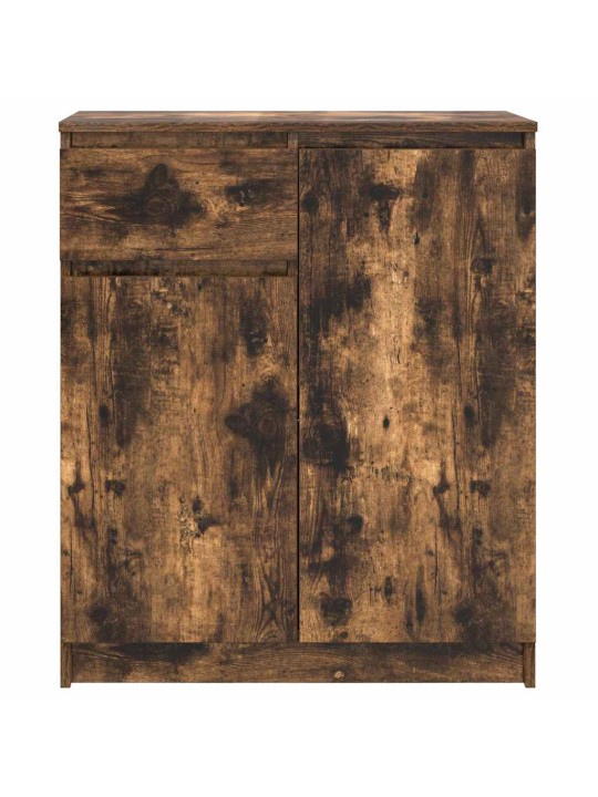 PUHVETKAPP SAHTLIGA, SUITSUTATUD TAMM, 71X35X84 CM, TEHISPUIT