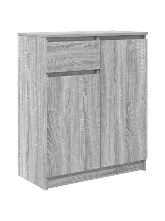 PUHVETKAPP SAHTLIGA, HALL SONOMA TAMM, 80X34X76 CM, TEHISPUIT