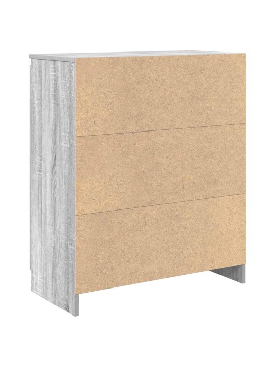 PUHVETKAPP SAHTLIGA, HALL SONOMA TAMM, 80X34X76 CM, TEHISPUIT