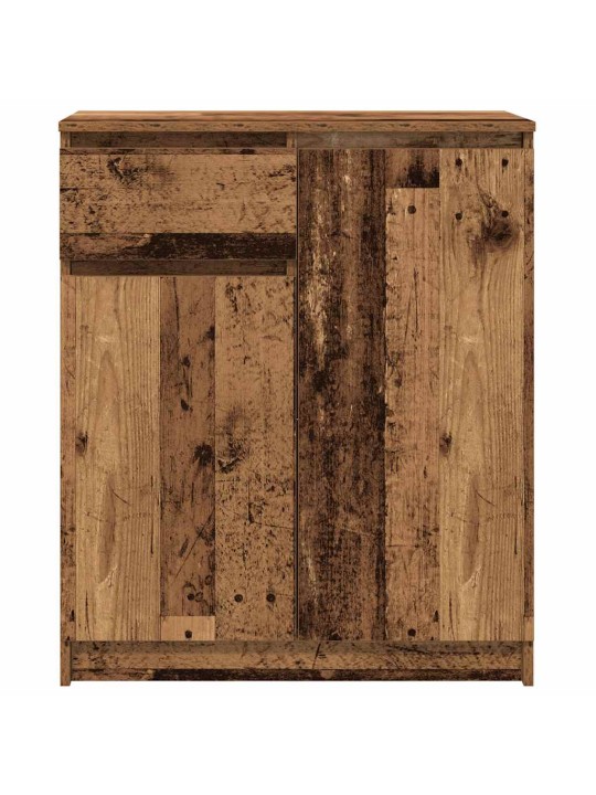 PUHVETKAPP SAHTLIGA, VANA PUIT, 71X35X84 CM, TEHISPUIT