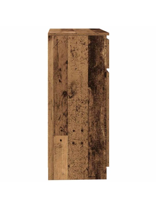 PUHVETKAPP SAHTLIGA, VANA PUIT, 71X35X84 CM, TEHISPUIT