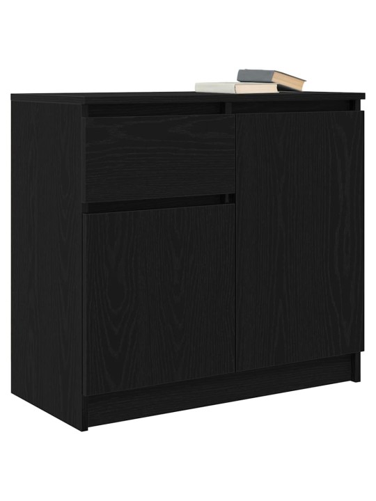 PUHVETKAPP SAHTLIGA, MUST TAMM, 71X35X65 CM, TEHISPUIT