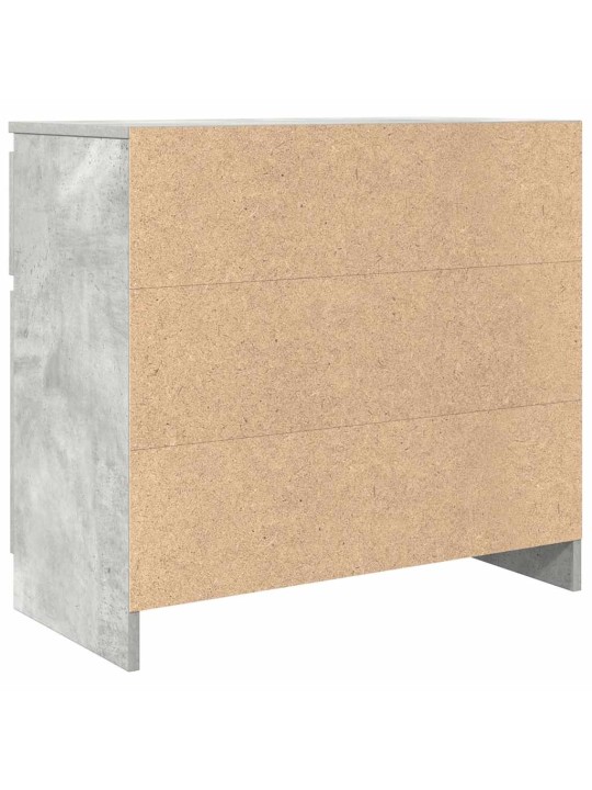 PUHVETKAPP SAHTLIGA, BETOONHALL, 71X35X65 CM, TEHISPUIT