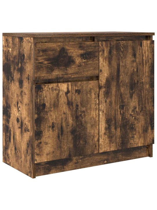 PUHVETKAPP SAHTLIGA, SUITSUTATUD TAMM, 71X35X65 CM, TEHISPUIT