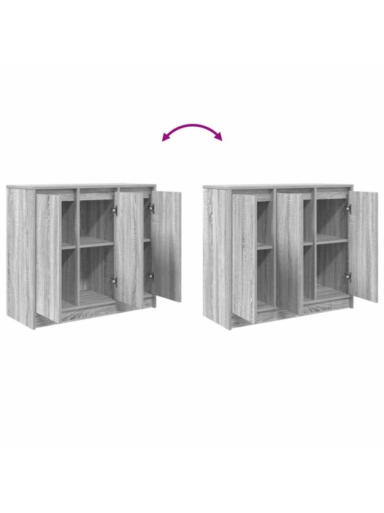PUHVETKAPP, HALL SONOMA TAMM, 85X34X76 CM, TEHISPUIT