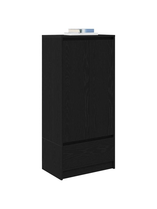KAPP SAHTLIGA, MUST TAMM 55,5X34X119,5 CM, TEHISPUIT