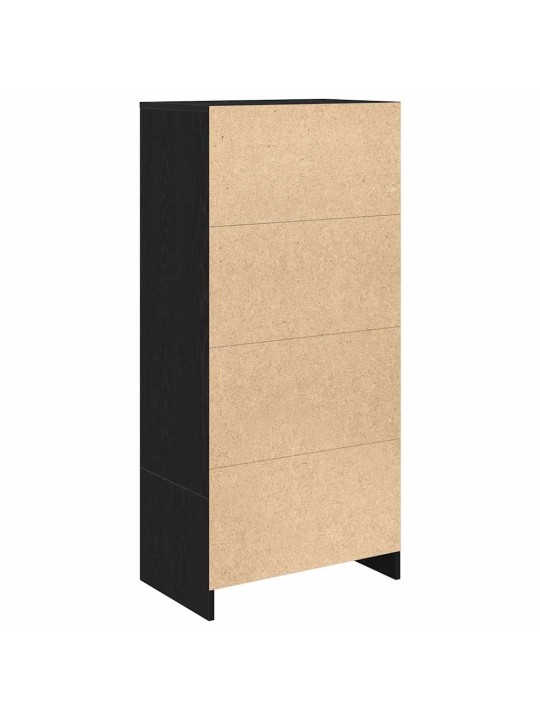 KAPP SAHTLIGA, MUST TAMM 55,5X34X119,5 CM, TEHISPUIT