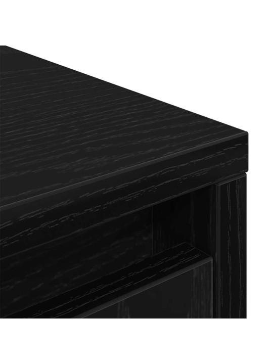 KAPP SAHTLIGA, MUST TAMM 55,5X34X119,5 CM, TEHISPUIT